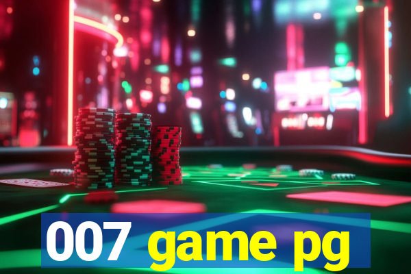 007 game pg